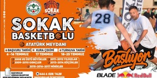 Sokak Basketbolu Heyecanı Başlıyor